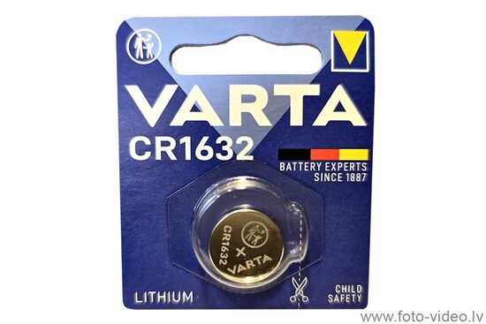 CR1632 litija baterija Varta